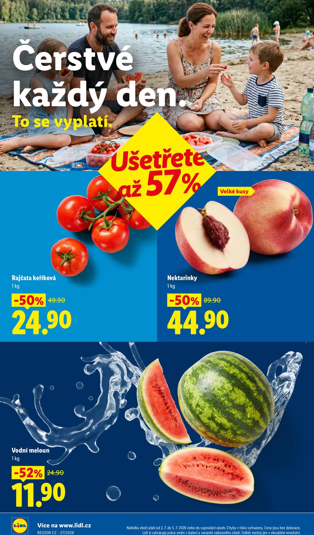 Lidl Čtvrtek od 2.7. do 5.7.2026