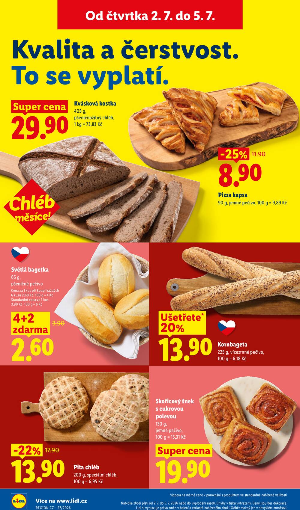 Lidl Čtvrtek od 2.7. do 5.7.2026