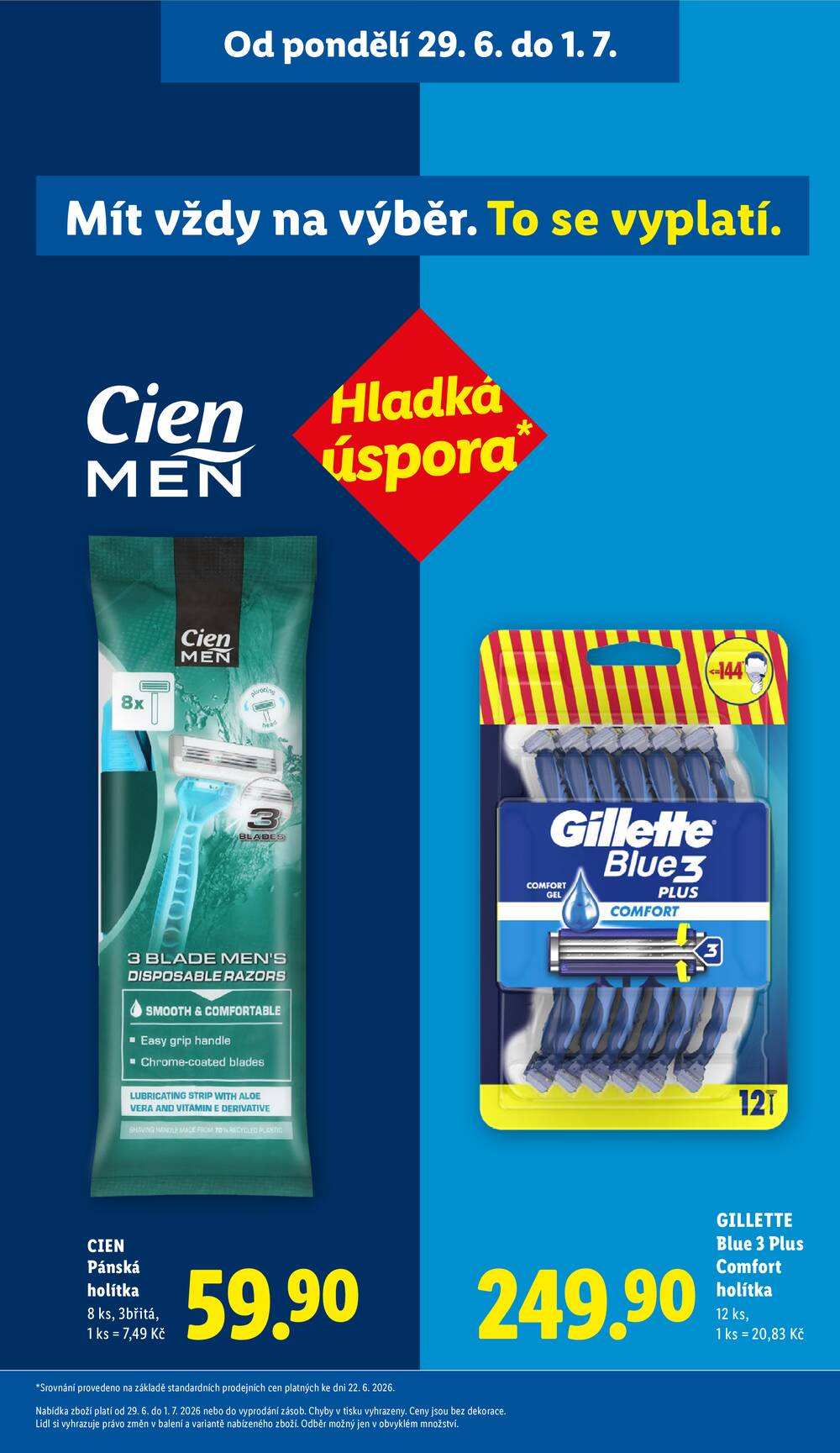 Lidl Čtvrtek od 2.7. do 5.7.2026