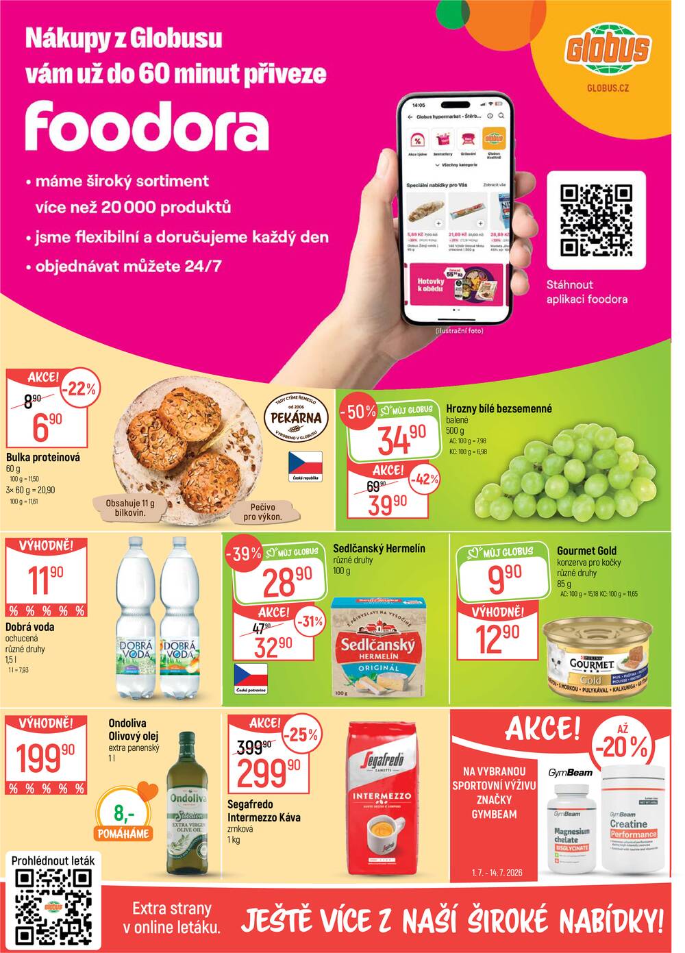 Leták Globus - Akční leták Globus 1.7. - 7.7.2026 - Globus Chomutov - strana 2 Leták Globus - Akční leták Globus 1.7. - 7.7.2026 - Globus Chomutov - strana 2
