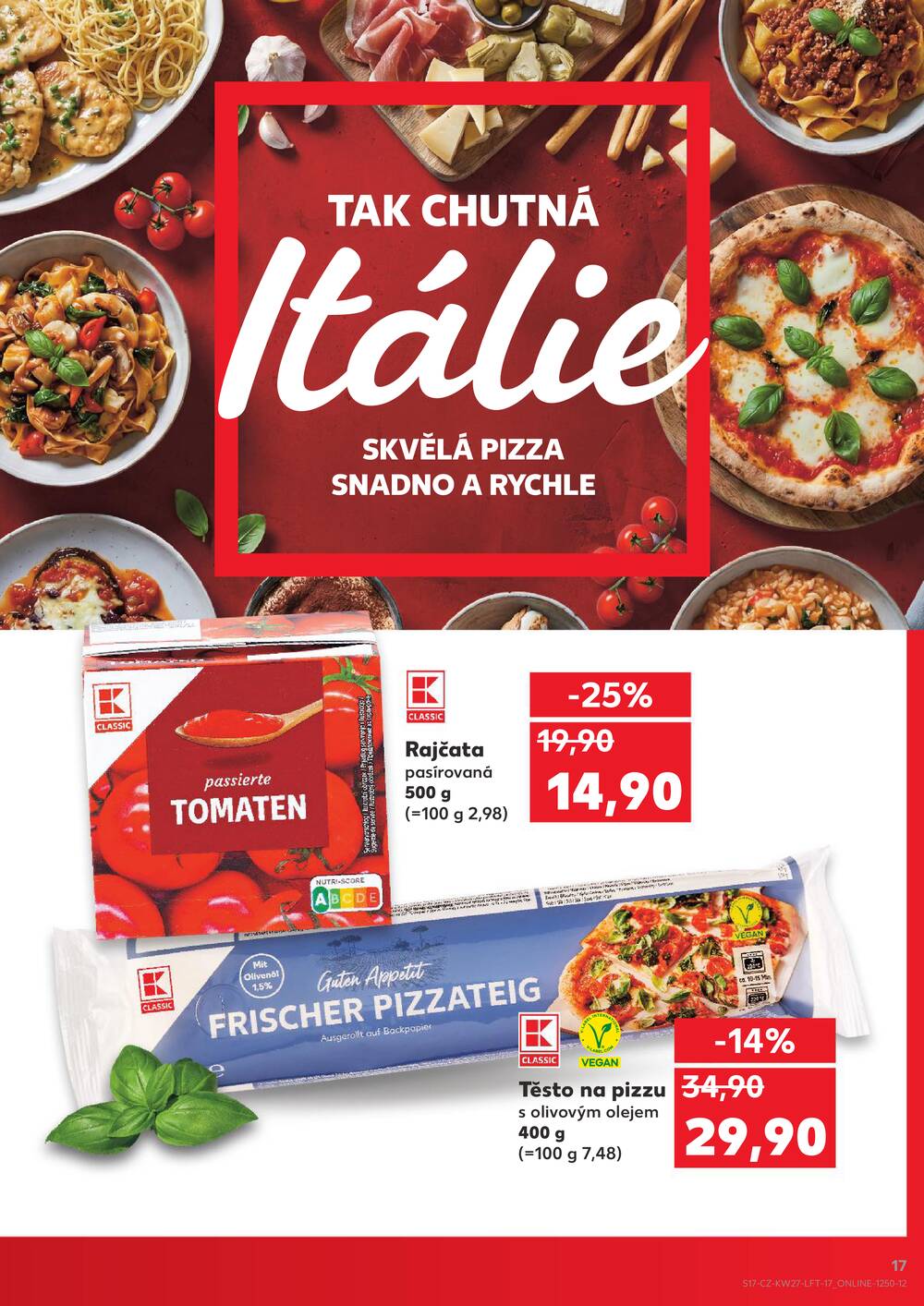 Leták Kaufland - Kaufland 1.7. - 7.7. - Kaufland - Třeboň - strana 17