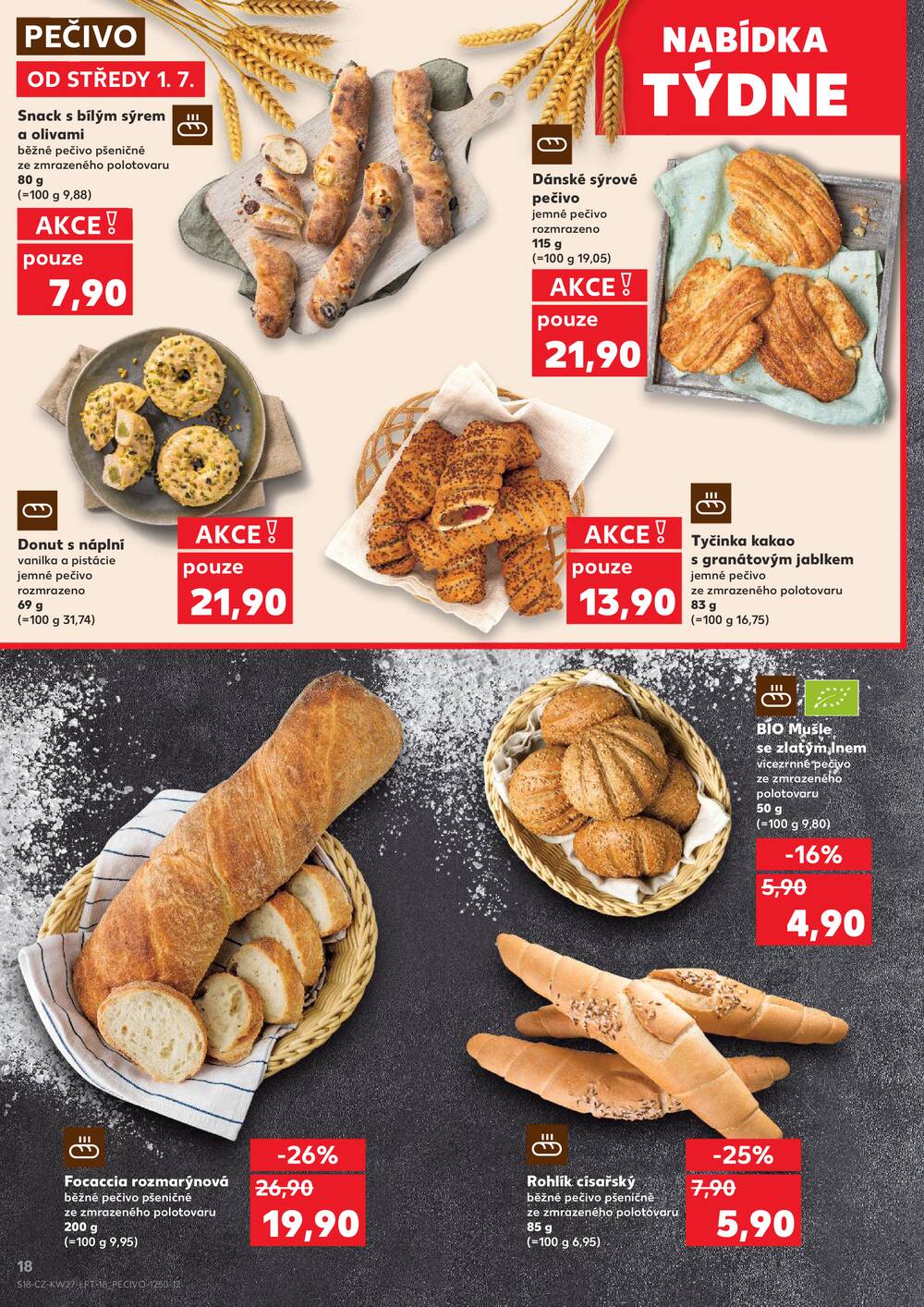 Leták Kaufland - Kaufland 1.7. - 7.7. - Kaufland - Třeboň - strana 18