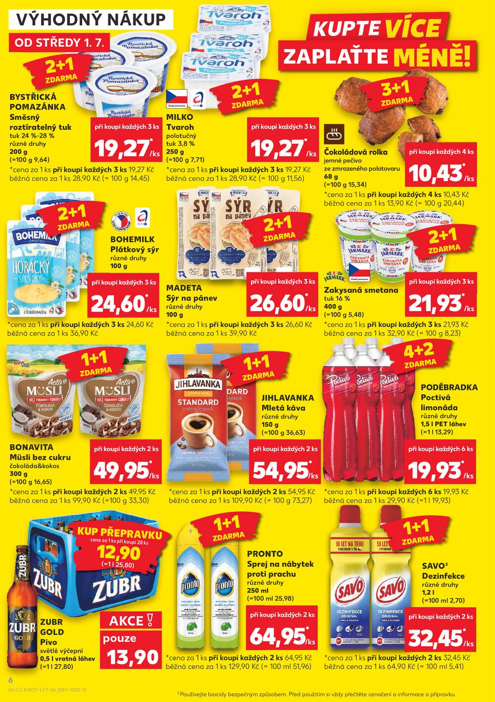 Kaufland 1.7. - 7.7. - Kaufland - Teplice (Čs. Dobrovolců)