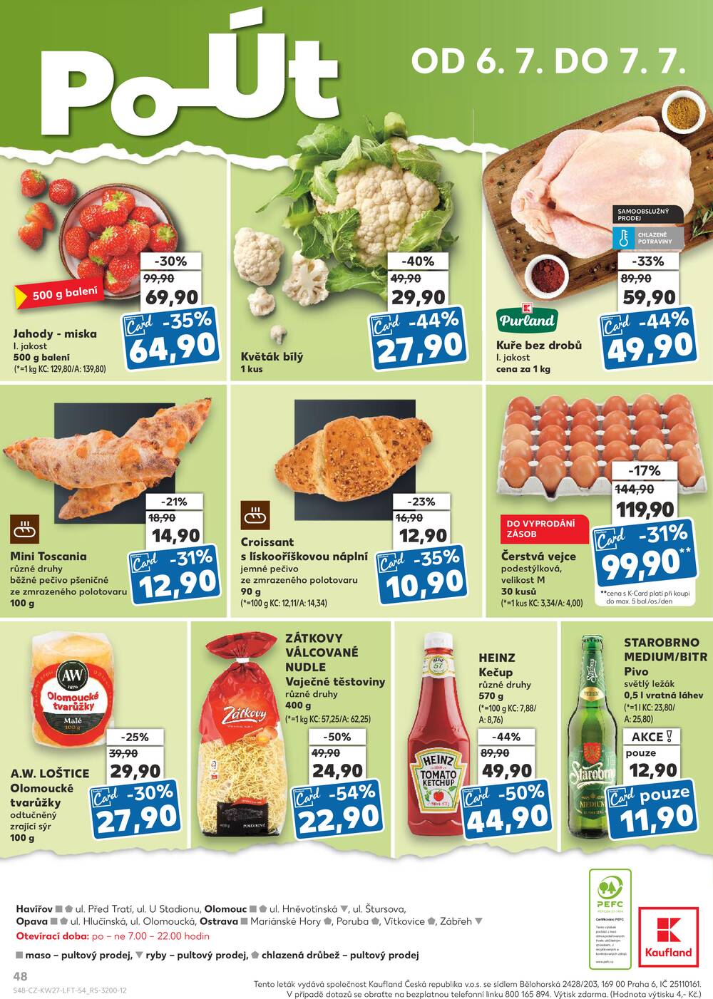 Kaufland 1.7. - 7.7. - Kaufland - Olomouc - Hněvotínská