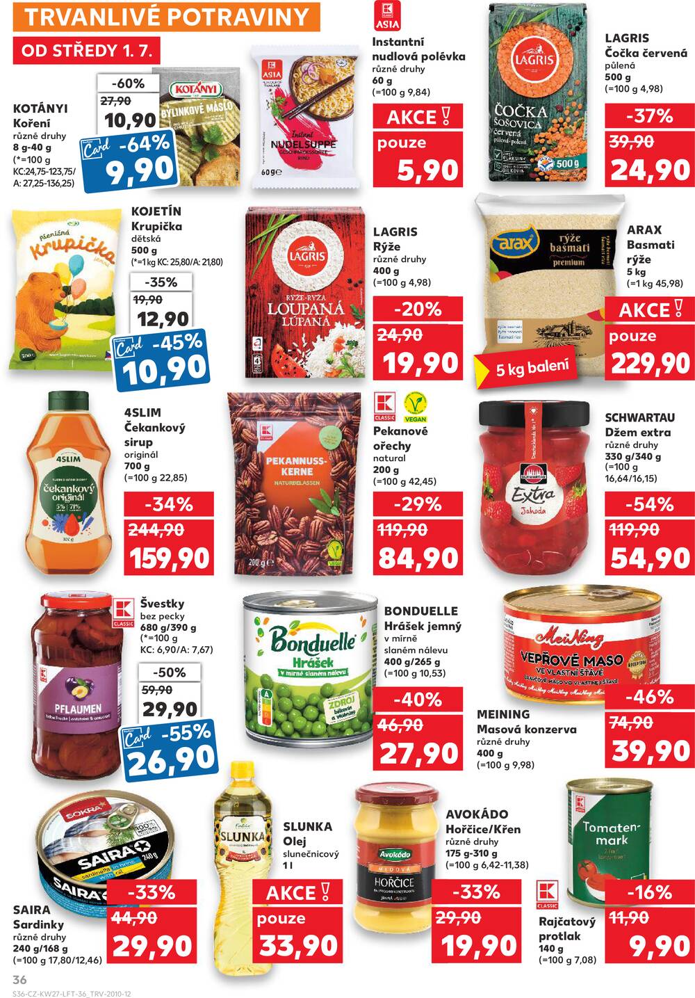 Kaufland 1.7. - 7.7. - Kaufland - Most