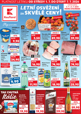 Leták Kaufland 1.7. - 7.7. - Kaufland - Most