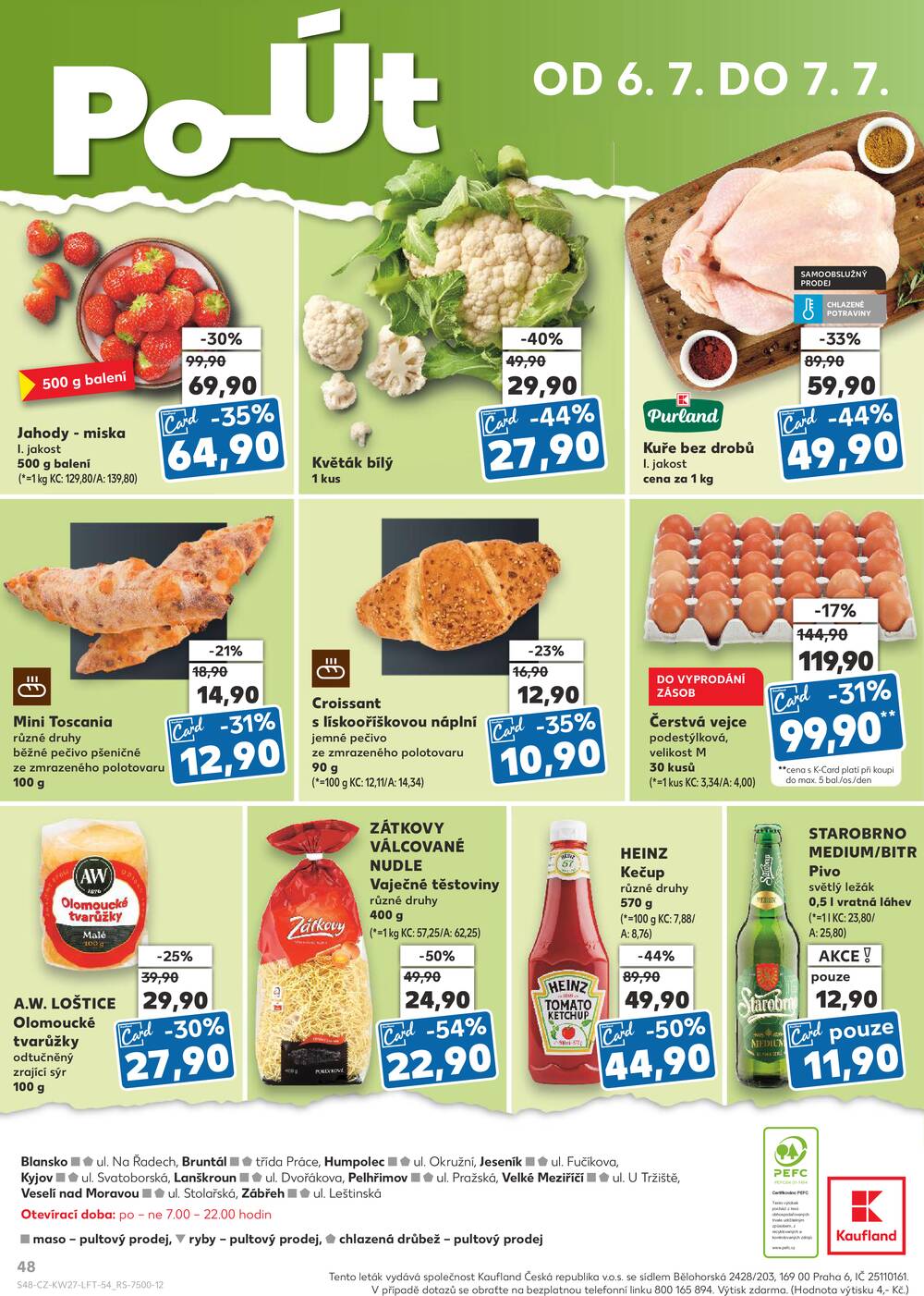 Kaufland 1.7. - 7.7. - Kaufland Humpolec