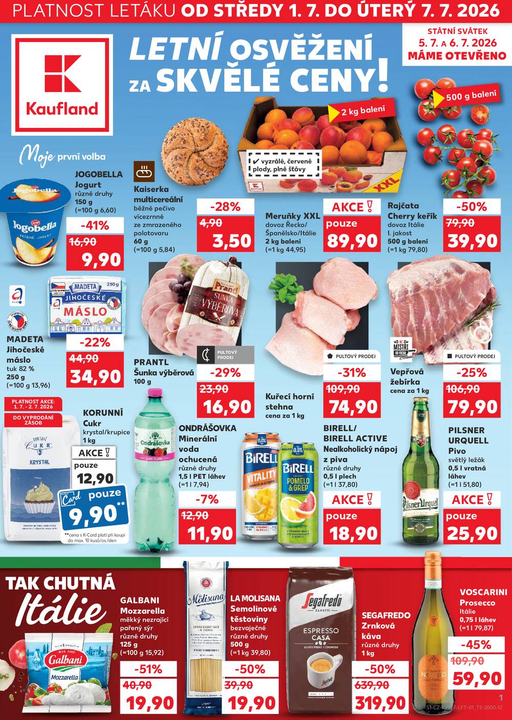 Kaufland 1.7. - 7.7. - Kaufland - Zlín - Vršava