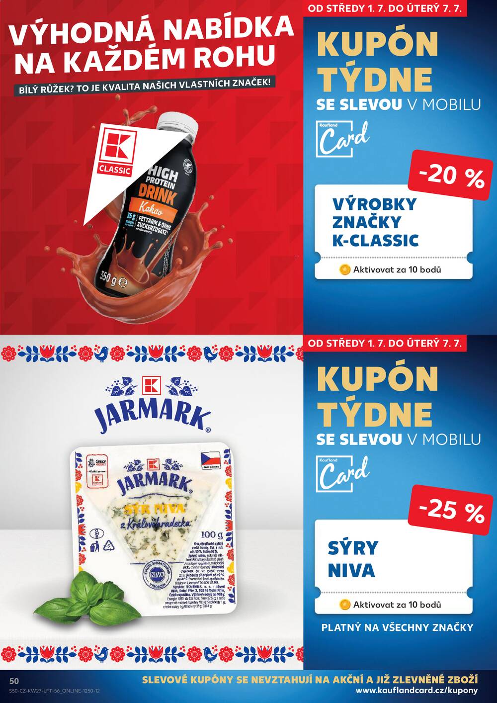 Kaufland 1.7. - 7.7. - Kaufland - Zlín - Vršava