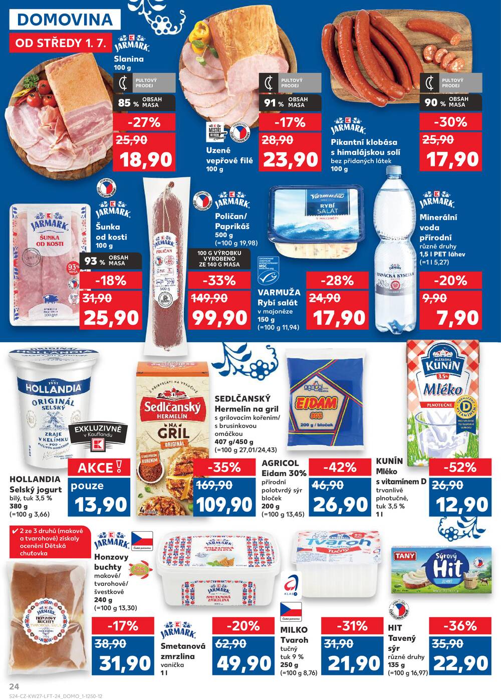 Kaufland 1.7. - 7.7. - Kaufland - Opava - Kateřinky