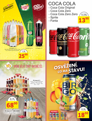 BENE Nápoje od 1.7. do 31.7.2026