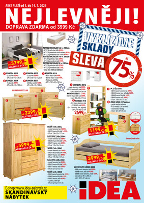 IDEA nábytek : 1 leták