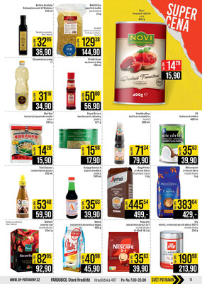 JIP Cash & Carry České Budějovice, Most, Náchod, Polička, Sušice a Svoboda nad Úpou od 1.7. do 7.7.2026