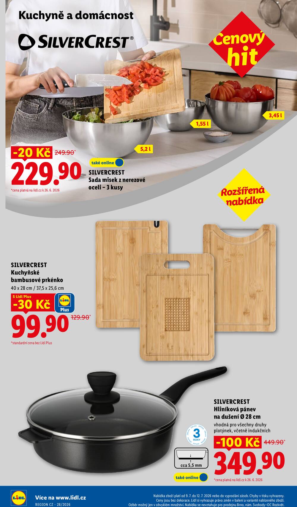 Lidl Čtvrtek od 9.7. do 12.7.2026