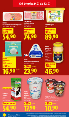 Lidl Čtvrtek od 9.7. do 12.7.2026