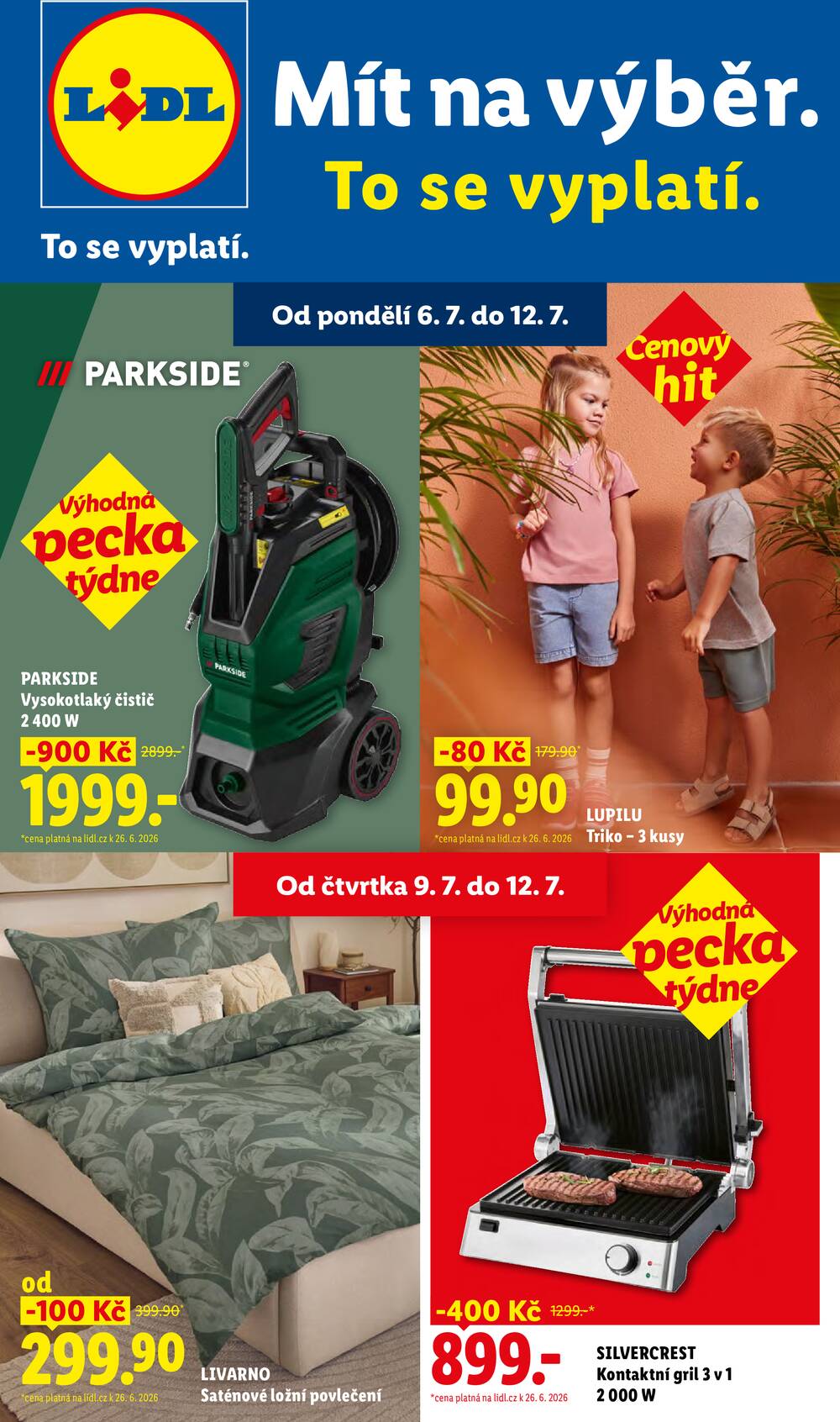 Leták Lidl - Lidl Spotřební zboží 6.7. 12.7. - strana 1 Leták Lidl - Lidl Spotřební zboží 6.7. 12.7. - strana 1