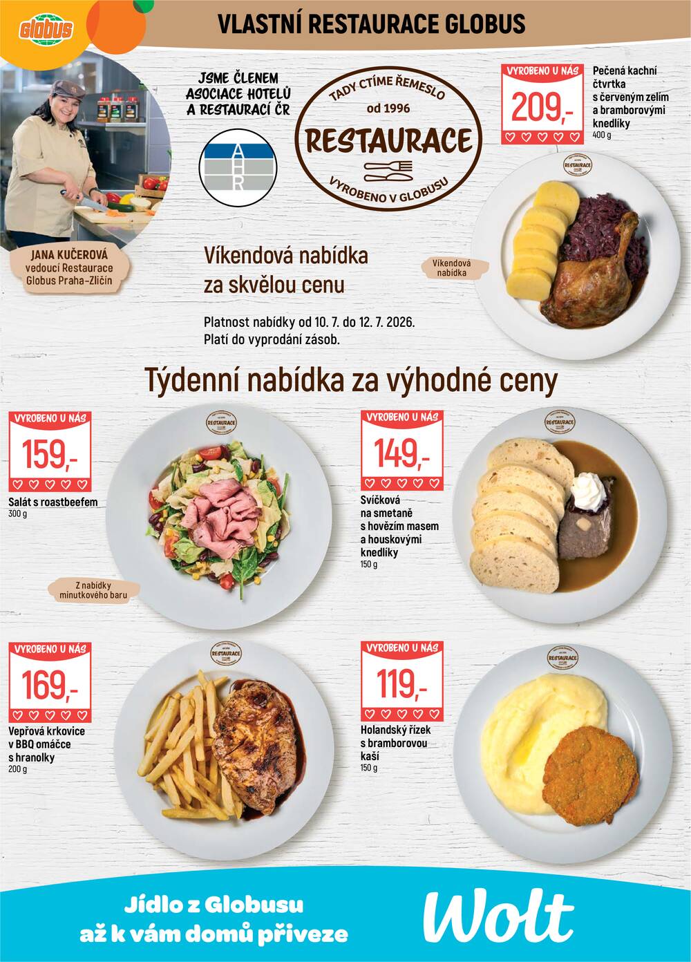 Leták Globus - Akční leták Globus 8.7. - 14.7.2026 - Globus Praha - Zličín - strana 7