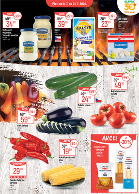 Akční leták Globus 8.7. - 14.7.2026 - Globus Praha - Zličín