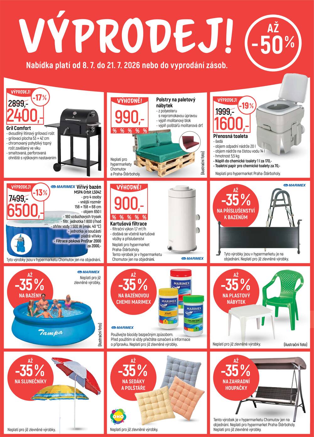 Akční leták Globus 8.7. - 21.7.2026 - Globus Olomouc
