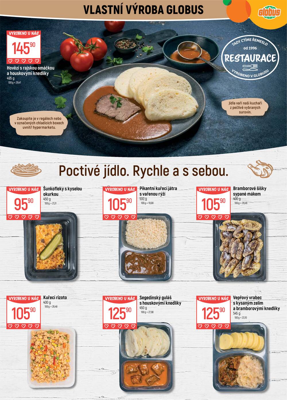 Akční leták Globus 8.7. - 14.7.2026 - Globus Opava