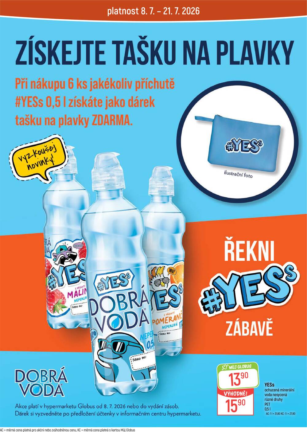 Akční leták Globus 8.7. - 14.7.2026 - Globus Ostrava