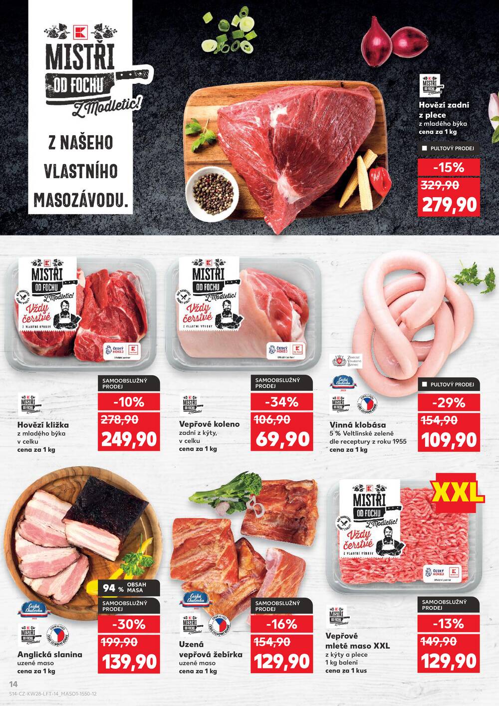 Kaufland 8.7. - 14.7. - Kaufland - Praha 8 (Libeň)