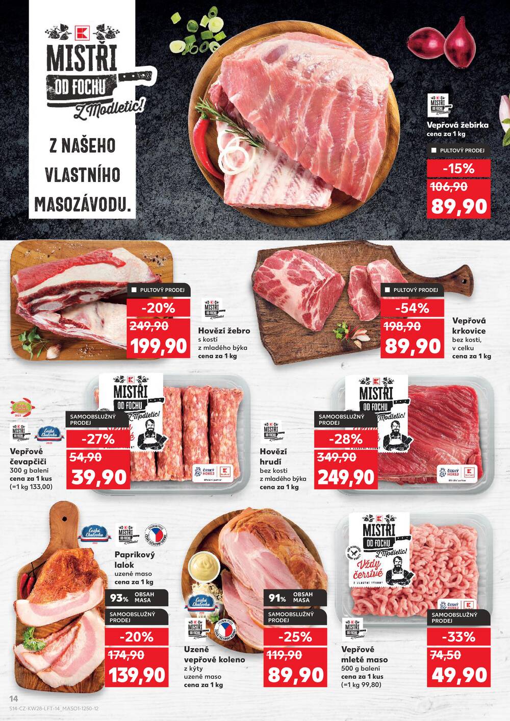 Leták Kaufland - Kaufland 8.7. - 14.7. - Kaufland - Mladá Boleslav - strana 14