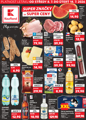 Leták Kaufland 8.7. - 14.7. - Kaufland - Frýdek Místek