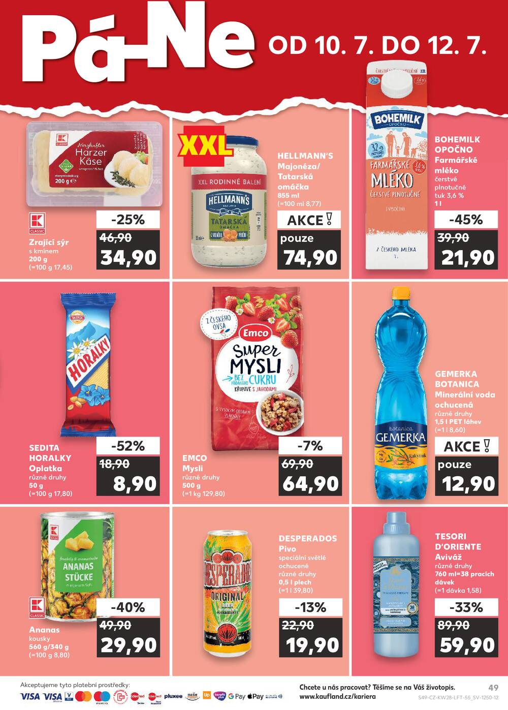 Kaufland 8.7. - 14.7. - Kaufland - Kopřivnice
