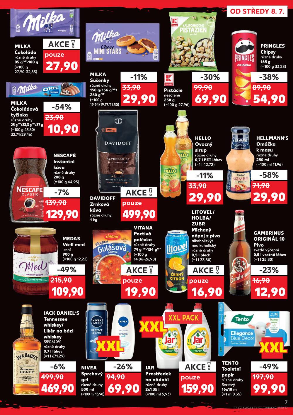 Kaufland 8.7. - 14.7. - Kaufland - Zlín - Vršava