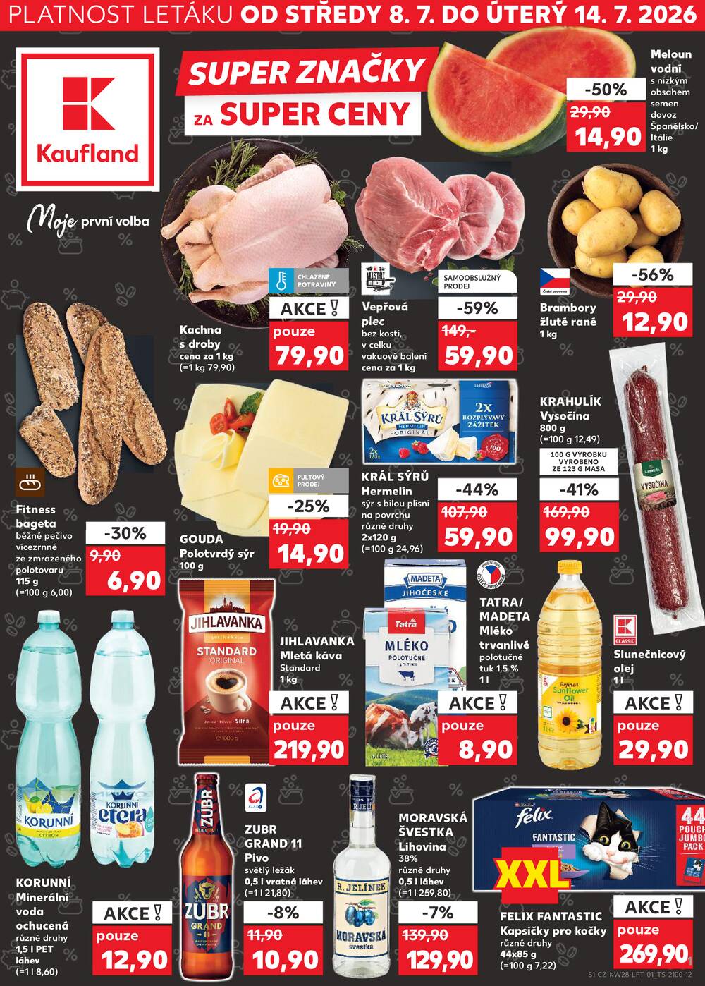 Kaufland 8.7. - 14.7. - Kaufland - Ústí nad Labem (Všebořická)