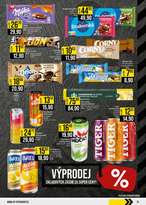 JIP Cash & Carry České Budějovice, Most, Náchod, Polička, Sušice a Svoboda nad Úpou od 8.7. do 14.7.2026