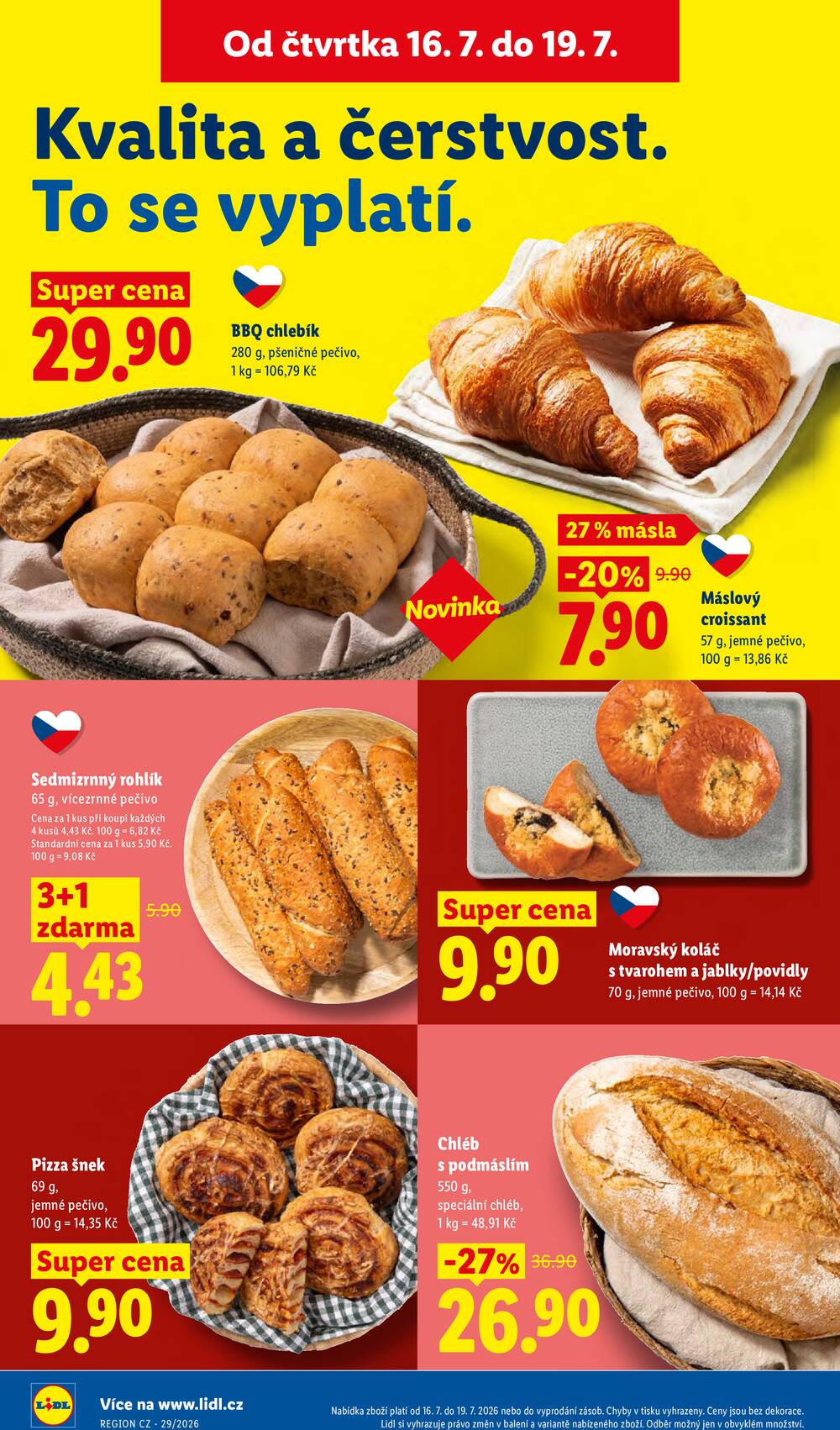 Lidl Čtvrtek od 16.7. do 19.7.2026
