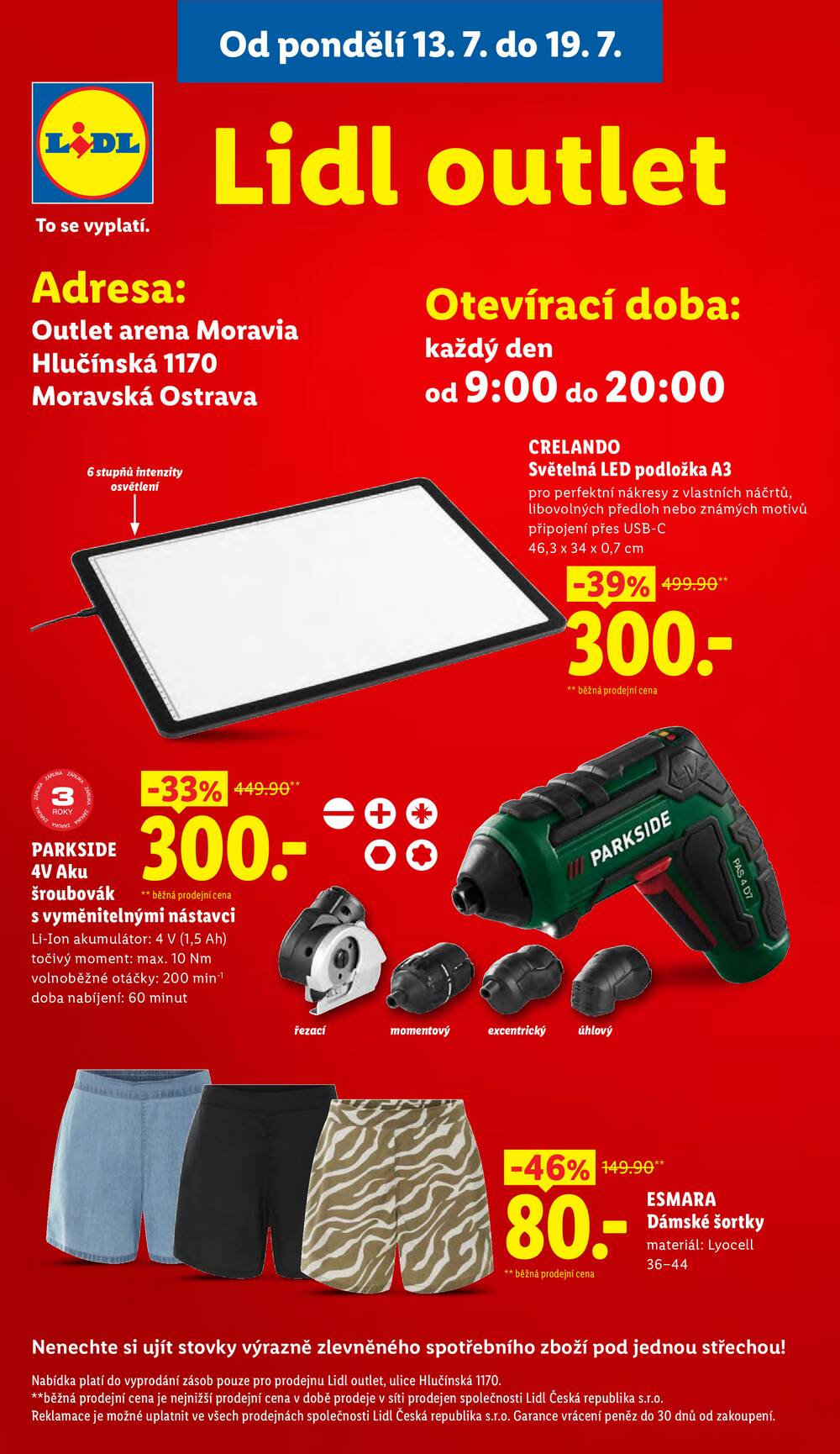 Lidl Čtvrtek od 16.7. do 19.7.2026