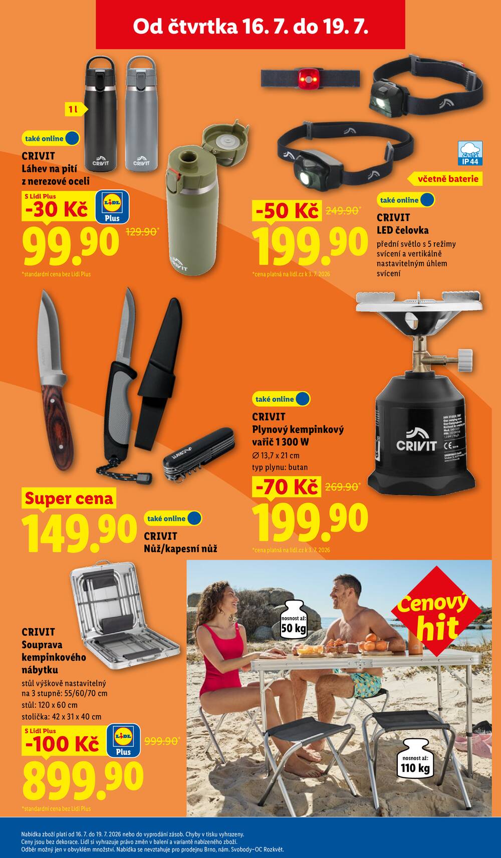 Lidl Čtvrtek od 16.7. do 19.7.2026
