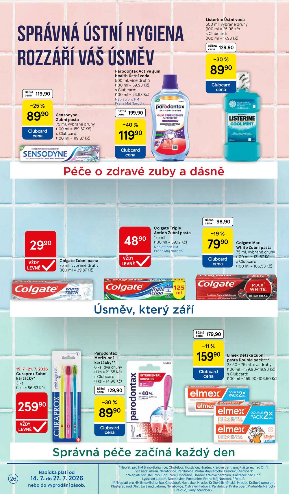 Tesco malé hypermarkety od 15.7. do 21.7.2026