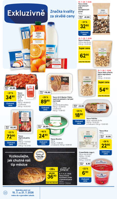 Tesco malé hypermarkety od 15.7. do 21.7.2026