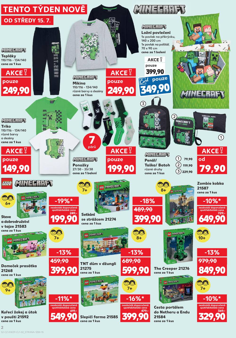 Leták Kaufland - Kaufland - spotřební zboží - 15.7. - 21.7.2026 - strana 2
