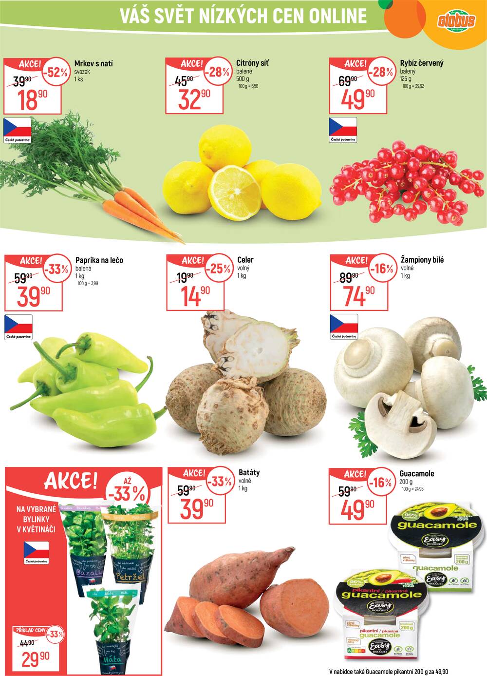 Leták Globus - Akční leták Globus 15.7. - 21.7.2026 - Globus Chomutov - strana 1 Leták Globus - Akční leták Globus 15.7. - 21.7.2026 - Globus Chomutov - strana 1