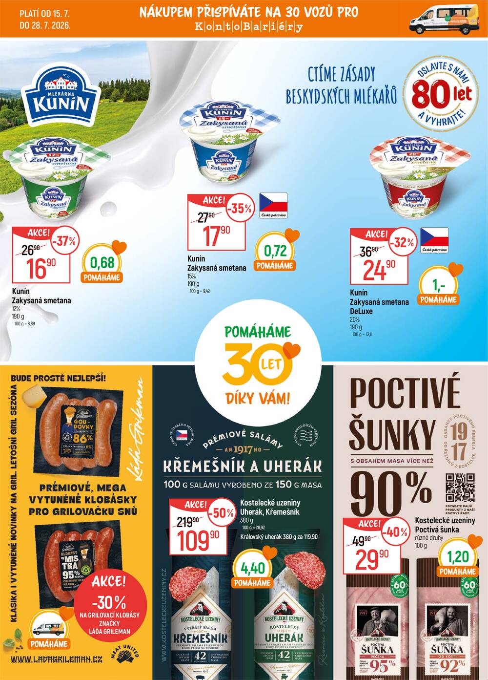 Akční leták Globus 15.7. - 21.7.2026 - Globus Olomouc
