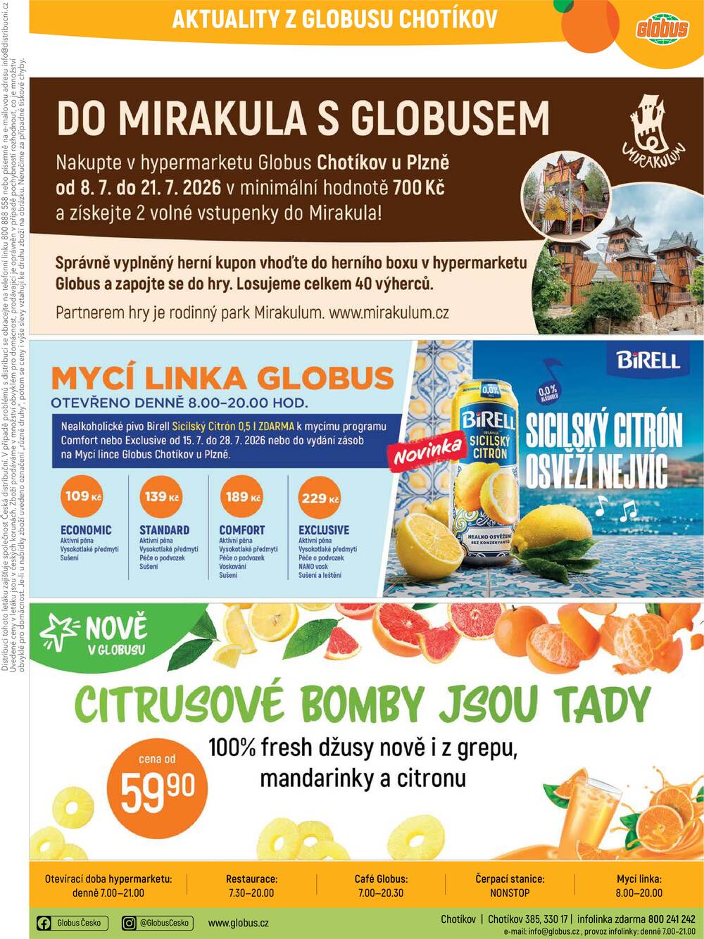 Leták Globus - Akční leták Globus 15.7. - 21.7.2026 - Globus Chotíkov u Plzně - strana 49