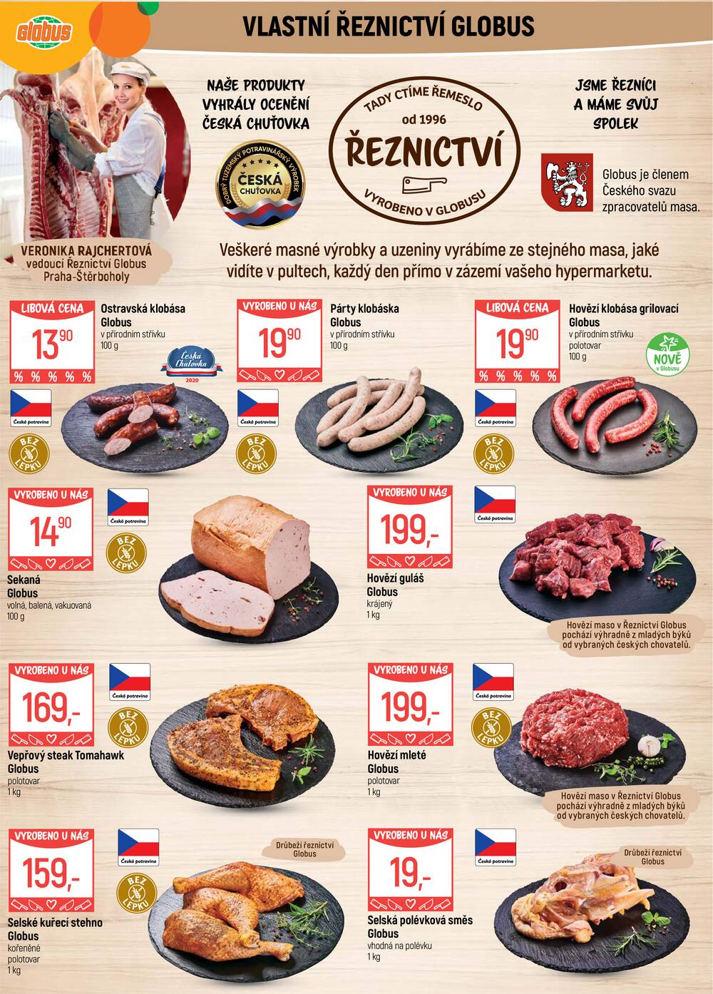 Akční leták Globus 15.7. - 21.7.2026 - Globus Praha - Štěrboholy