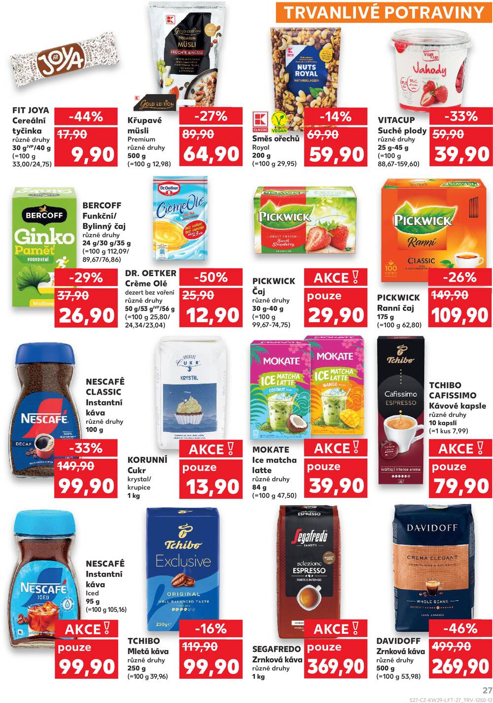 Leták Kaufland - Kaufland 15.7. - 21.7. - Kaufland - Prachatice - strana 27 Leták Kaufland - Kaufland 15.7. - 21.7. - Kaufland - Prachatice - strana 27