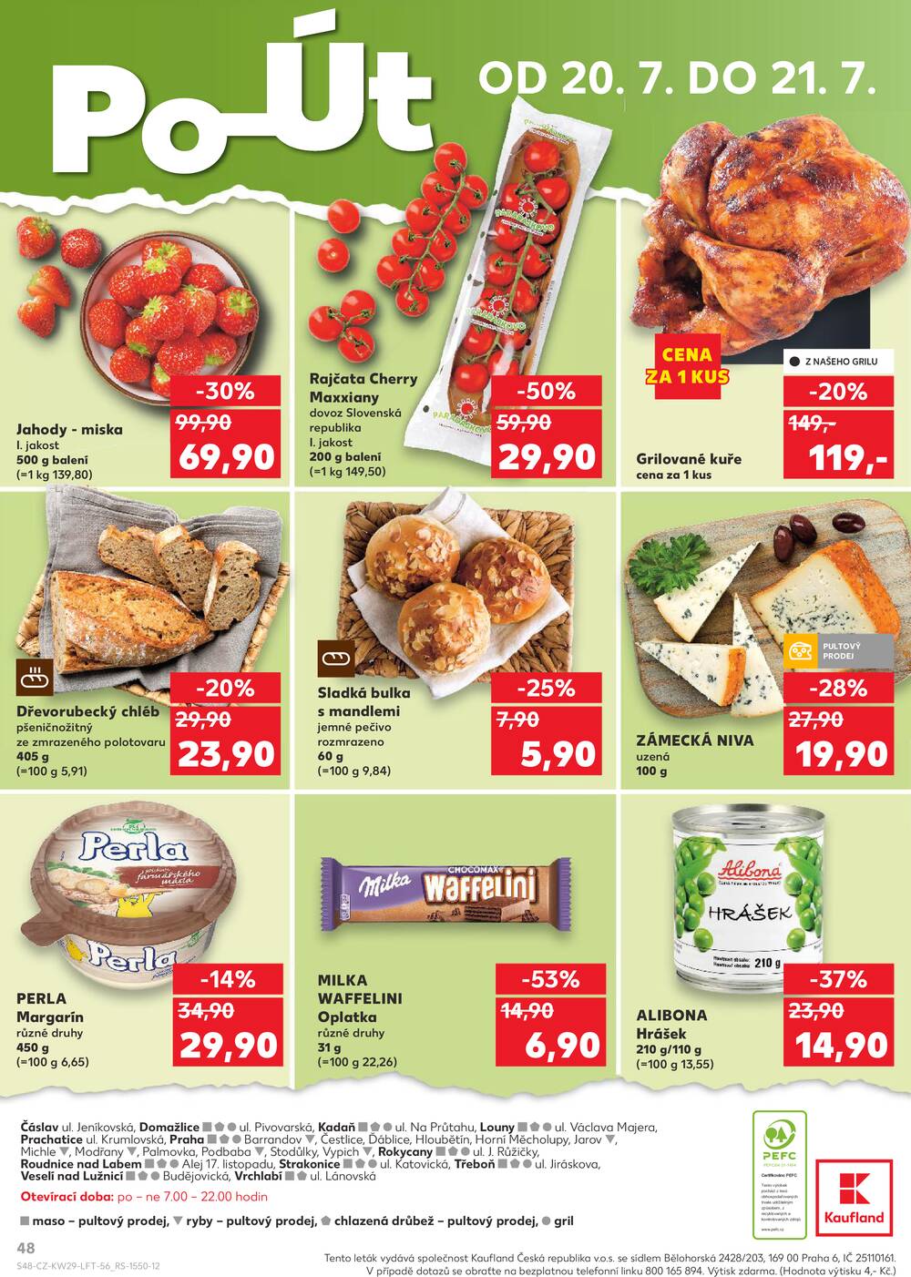 Leták Kaufland - Kaufland 15.7. - 21.7. - Kaufland - Prachatice - strana 48 Leták Kaufland - Kaufland 15.7. - 21.7. - Kaufland - Prachatice - strana 48