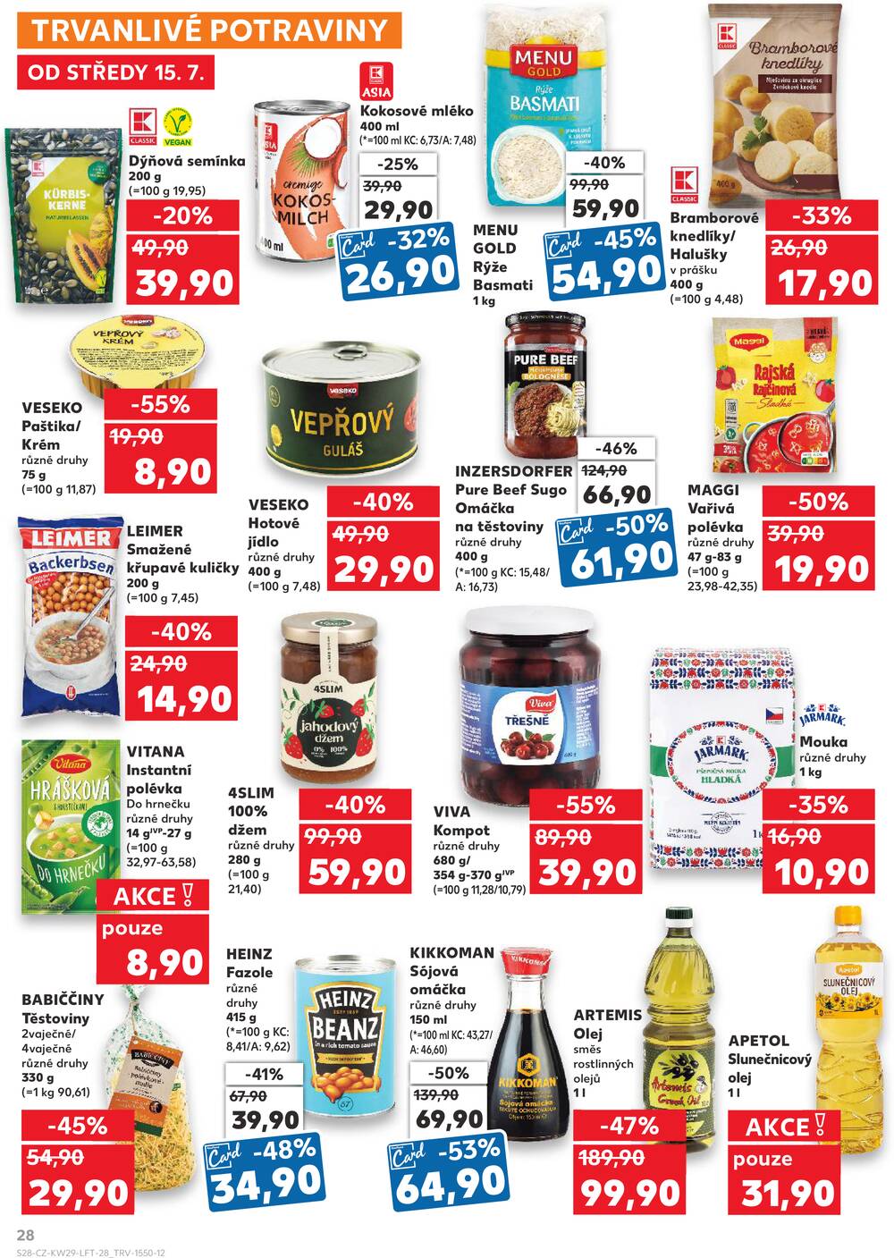 Kaufland 15.7. - 21.7. - Kaufland - Louny