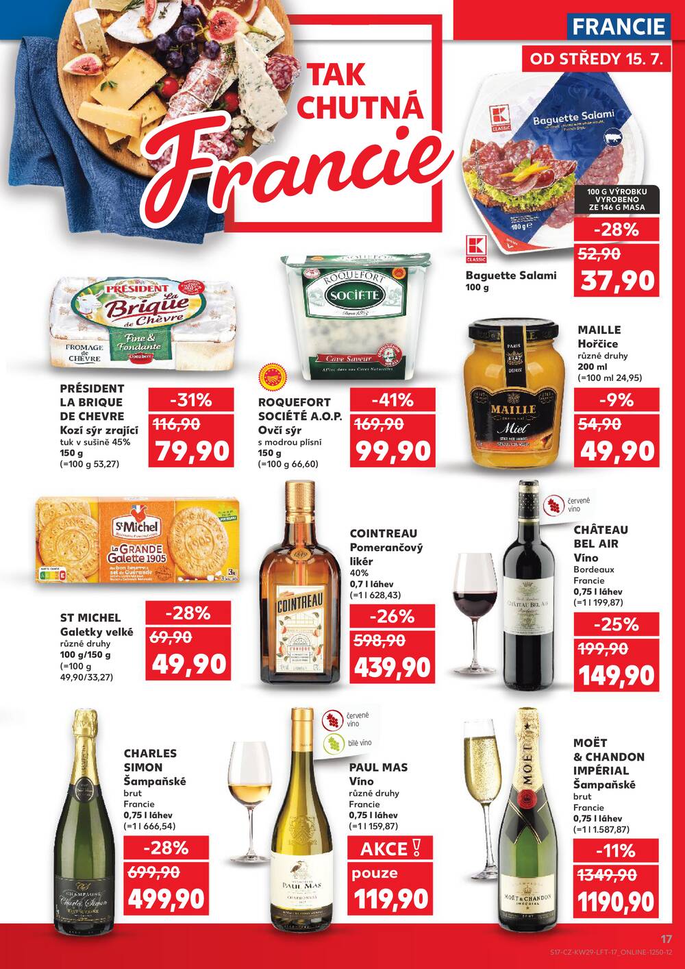 Leták Kaufland - Kaufland 15.7. - 21.7. - Kaufland - Praha 3 (Jarov) - strana 17 Leták Kaufland - Kaufland 15.7. - 21.7. - Kaufland - Praha 3 (Jarov) - strana 17