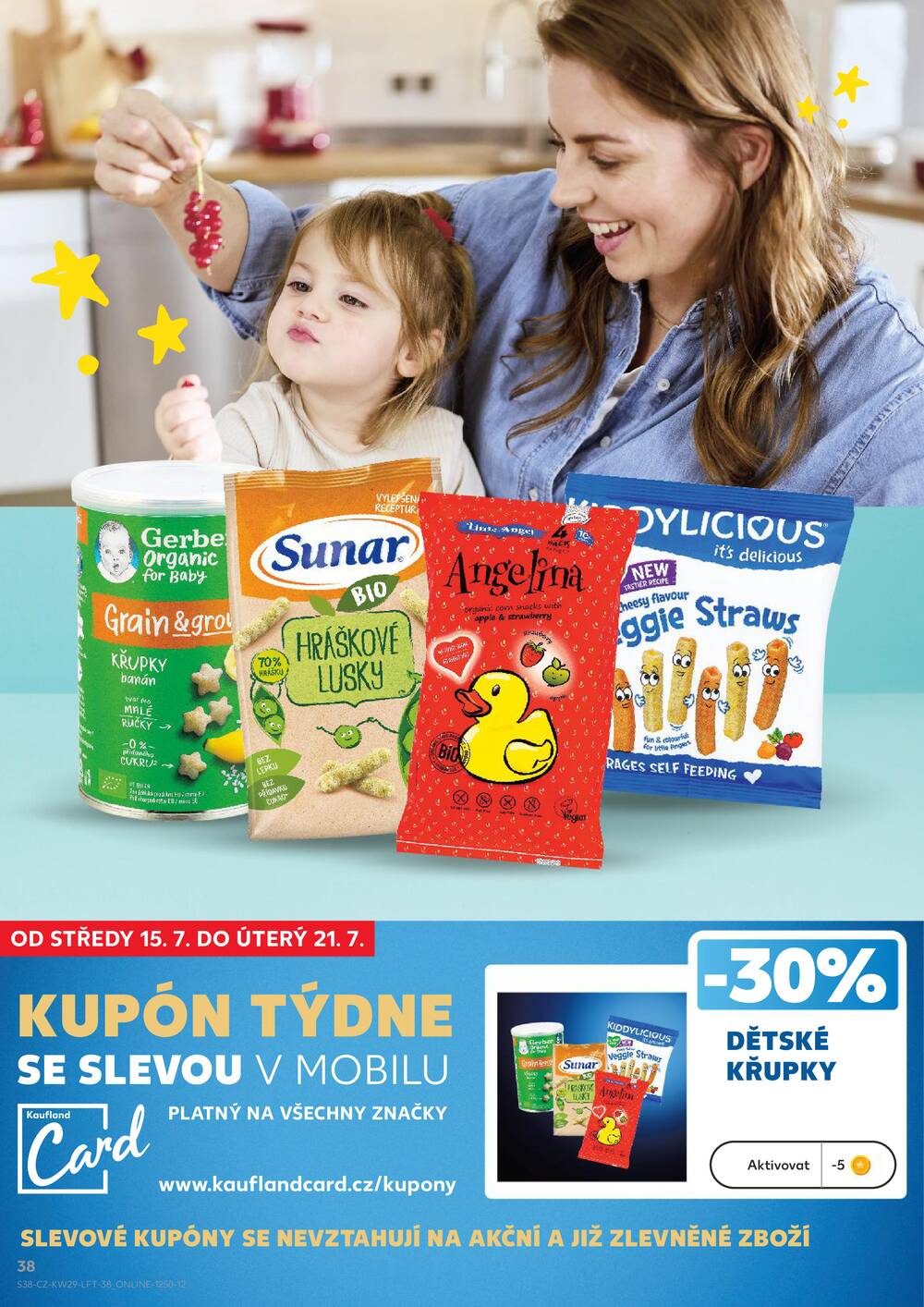 Leták Kaufland - Kaufland 15.7. - 21.7. - Kaufland Praha Čestlice - strana 38 Leták Kaufland - Kaufland 15.7. - 21.7. - Kaufland Praha Čestlice - strana 38