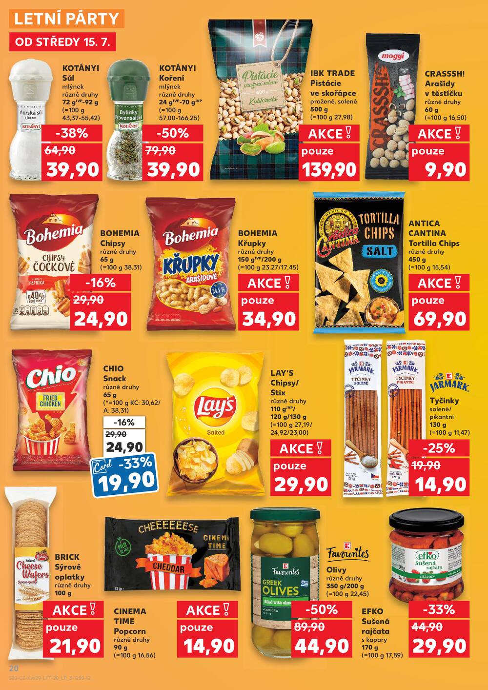Leták Kaufland - Kaufland 15.7. - 21.7. - Kaufland - Rokycany - strana 20 Leták Kaufland - Kaufland 15.7. - 21.7. - Kaufland - Rokycany - strana 20