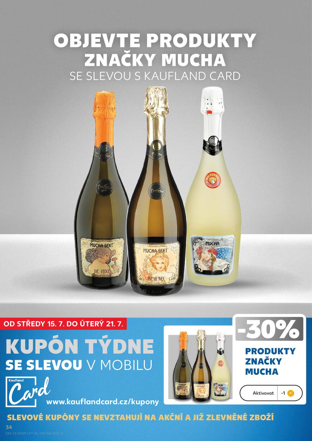 Leták Kaufland - Kaufland 15.7. - 21.7. - Kaufland - Bohumín - strana 34