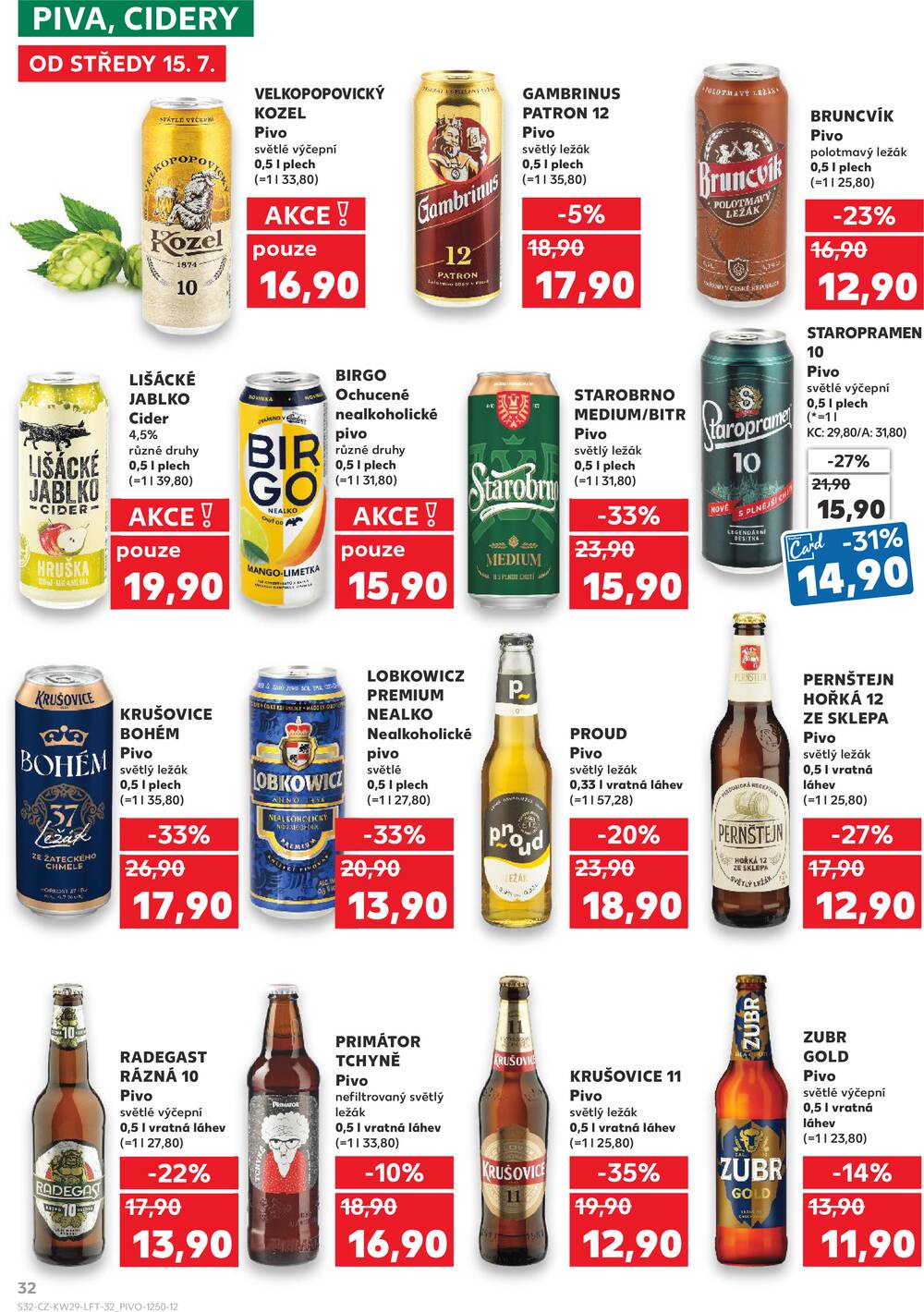 Kaufland 15.7. - 21.7. - Kaufland - Zábřeh na Moravě